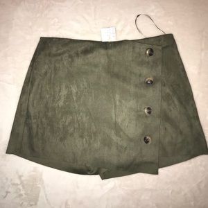 Velvet Skort, (Skirt, Shorts)